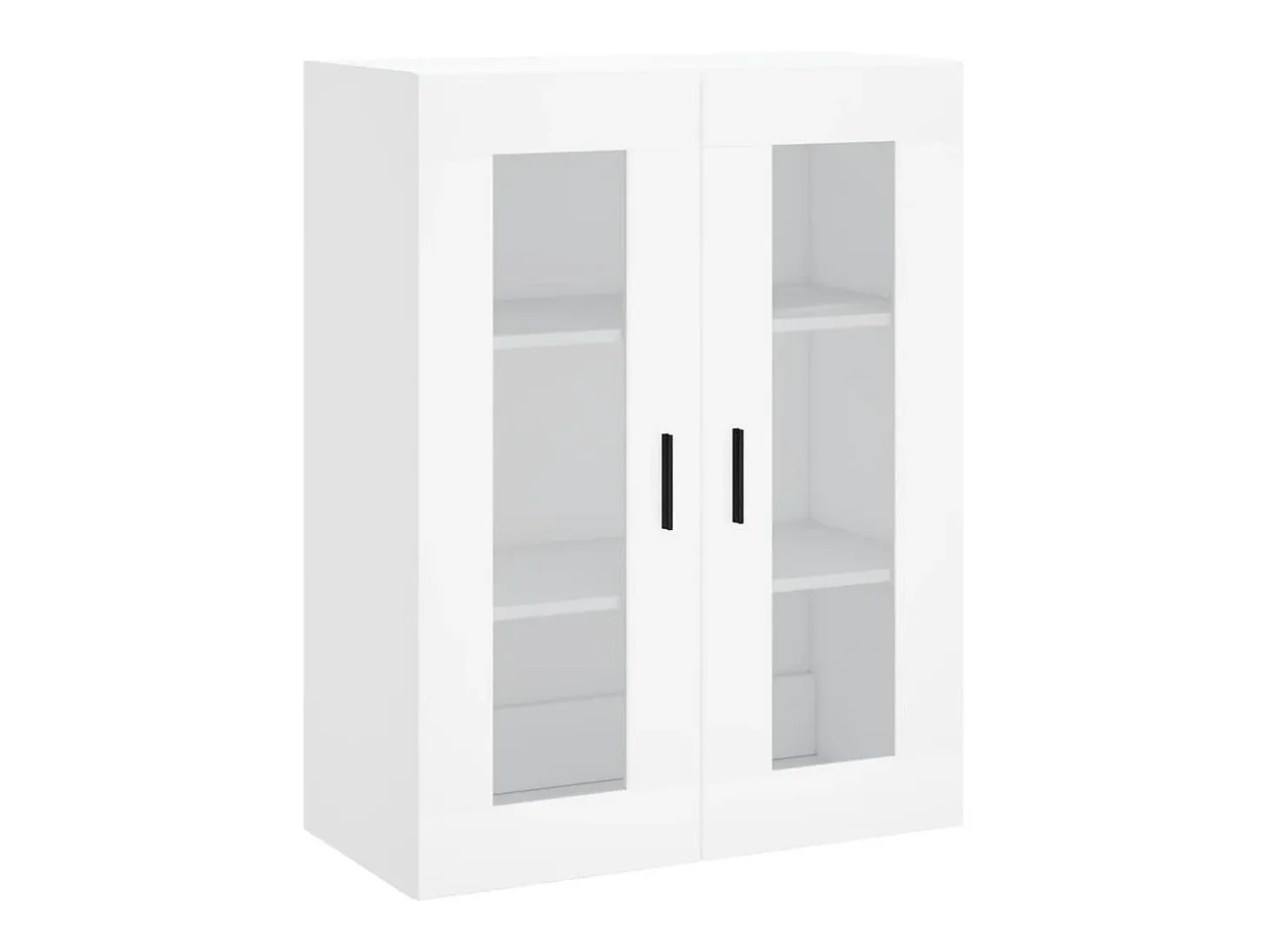 Aparador buffet cómoda armario mueble organizador cocina salón salón alto 69,5 x 34 x 180 cm madera contrachapada blanco 02_0032570