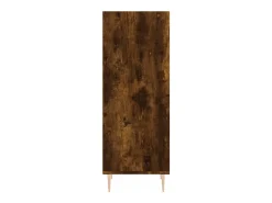 Aparador buffet cómoda armario mueble organizador cocina salón salón 34,5 x 32,5 x 90 cm madera contrachapada marrón 02_0030876