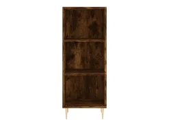 Aparador buffet cómoda armario mueble organizador cocina salón salón 34,5 x 32,5 x 90 cm madera contrachapada marrón 02_0030876