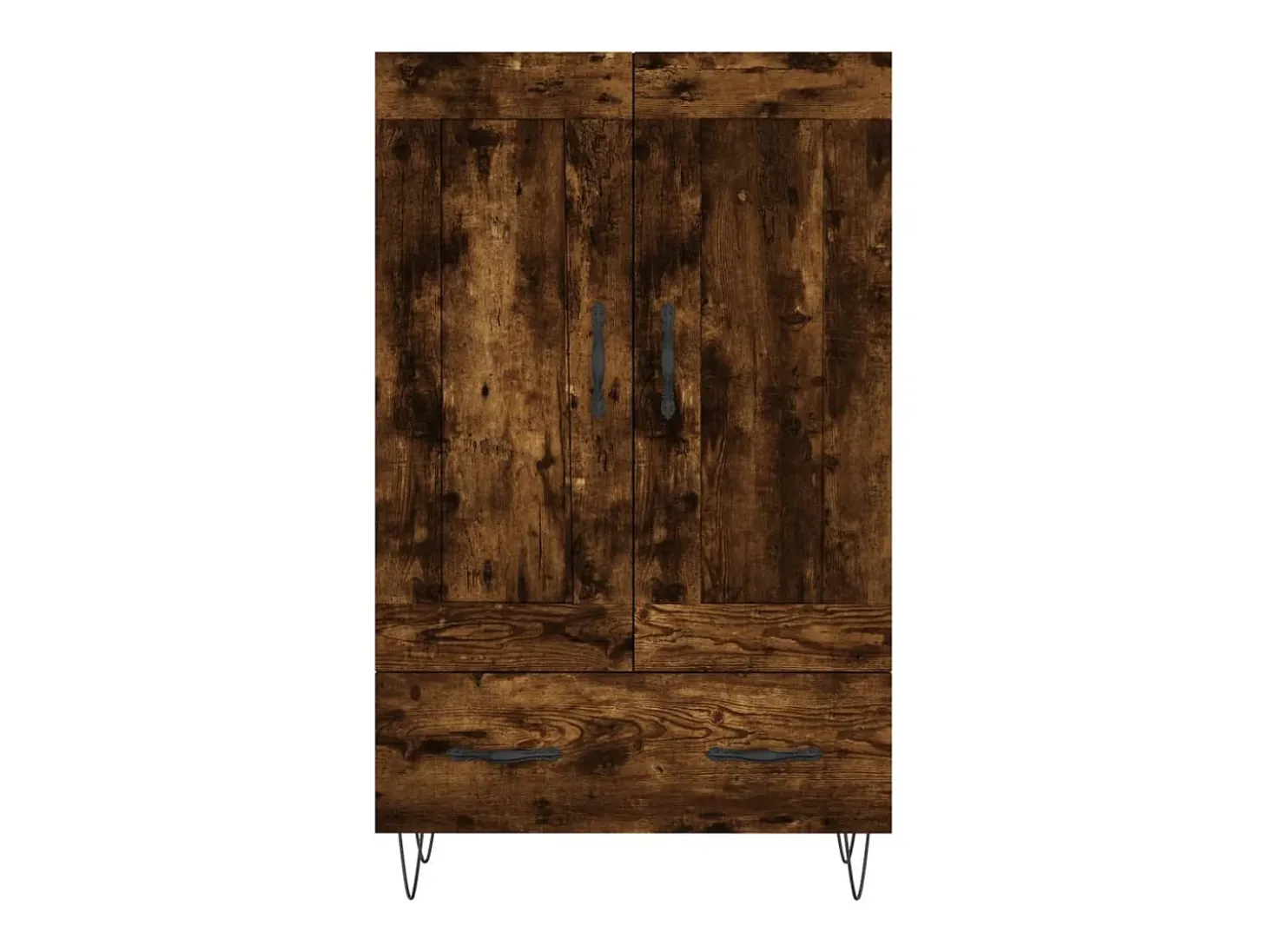 Aparador buffet cómoda armario mueble organizador cocina salón salón alto 69,5 x 31 x 115 cm madera contrachapada marrón 02_0033398
