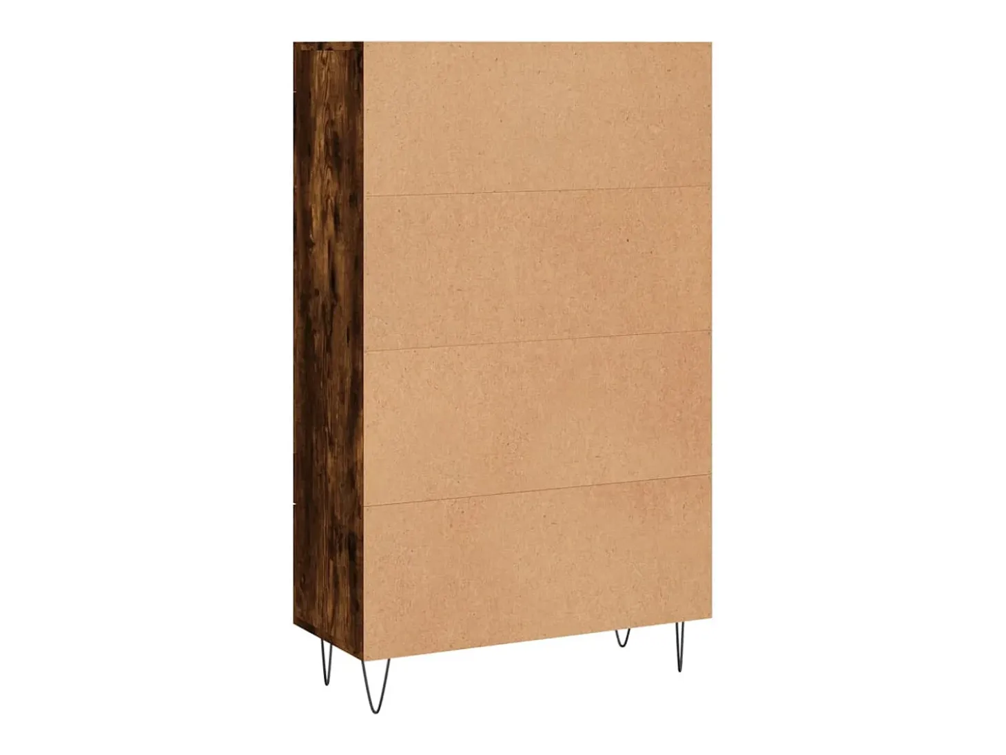 Aparador buffet cómoda armario mueble organizador cocina salón salón alto 69,5 x 31 x 115 cm madera contrachapada marrón 02_0033398