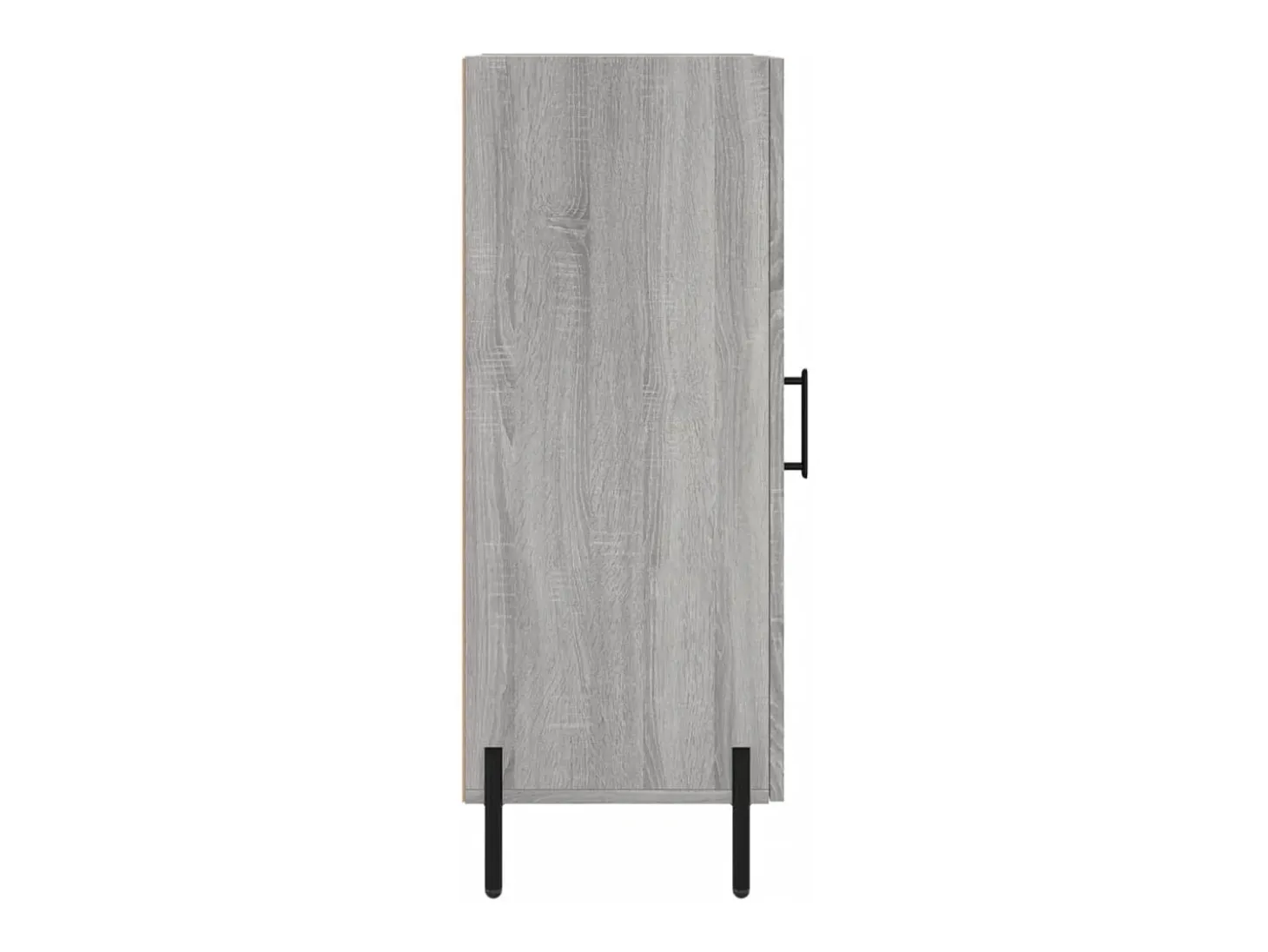 Aparador buffet cómoda armario unidad de almacenamiento organizador cocina salón salón Sonoma 34,5 x 34 x 90 cm madera contrachapada gris 02_0036319