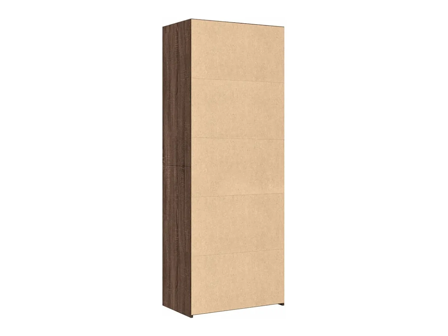 Aparador buffet cómoda armario mueble organizador cocina salón salón alto 70 x 41 x 185 cm madera contrachapada marrón 02_0033923
