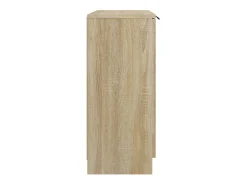 Aparador buffet cómoda armario unidad de almacenamiento organizador cocina salón salón Sonoma 60 x 30 x 70 cm madera contrachapada marrón 02_0031586