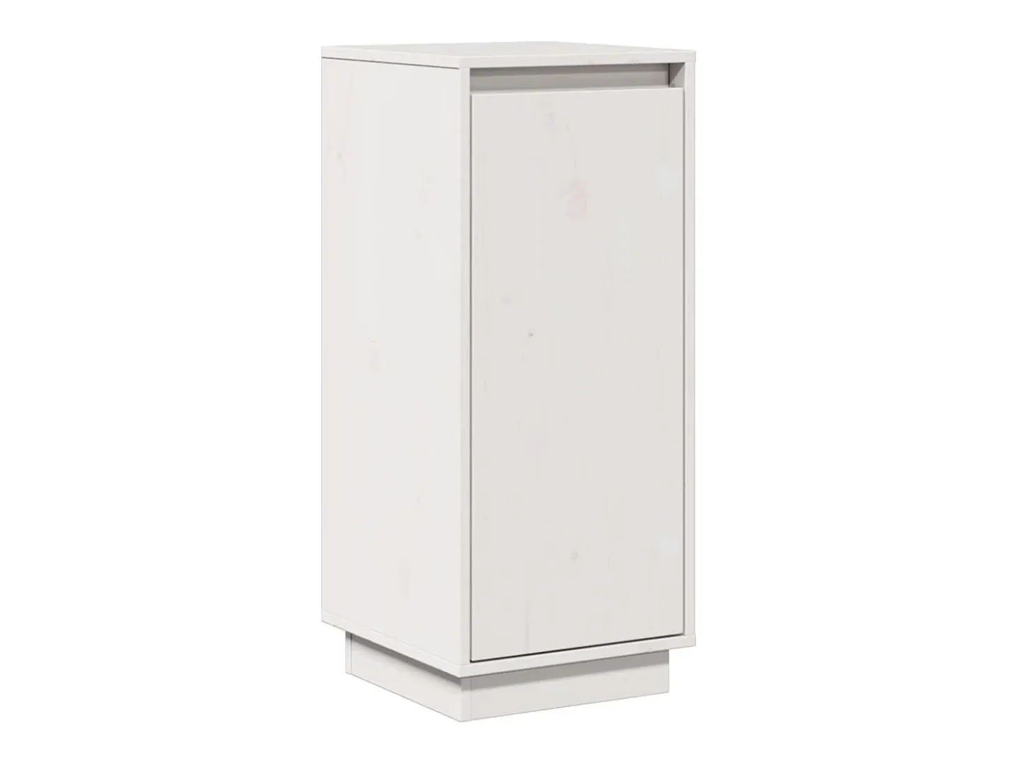Aparador buffet cómoda armario mueble organizador cocina salón salón juego de 2 31,5 x 34 x 75 cm madera maciza de pino blanco 02_0036653