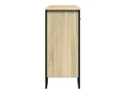 Aparador buffet cómoda armario unidad de almacenamiento organizador cocina salón salón Sonoma 97 x 32,5 x 74,5 cm madera contrachapada marrón 02_0031742