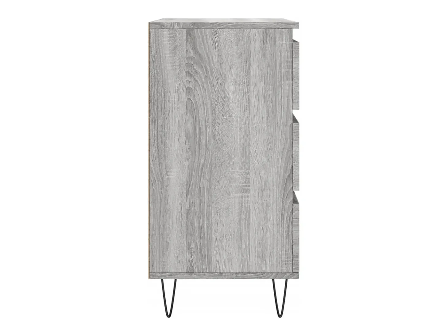 Aparador buffet cómoda armario unidad de almacenamiento organizador cocina salón salonsonoma 60 x 35 x 70 cm madera contrachapada gris 02_0036410