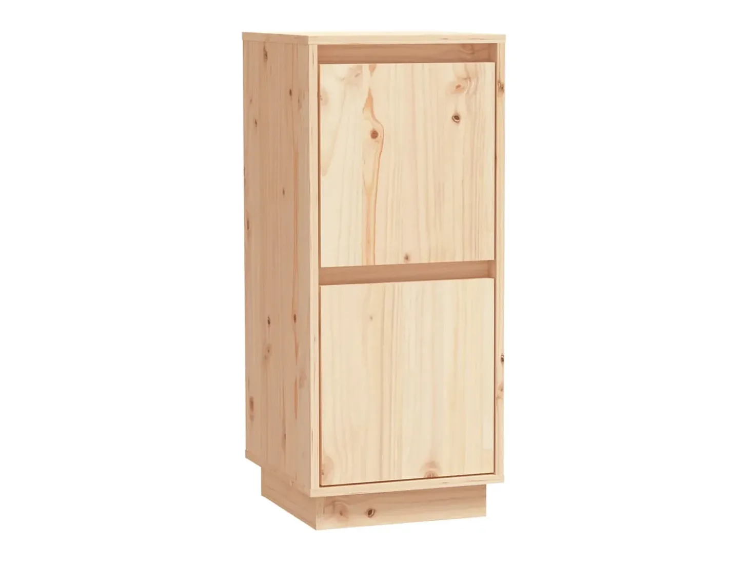 Aparador buffet cómoda armario mueble organizador cocina salón salón juego de 2 31,5 x 34 x 75 cm madera maciza de pino marrón 02_0036635