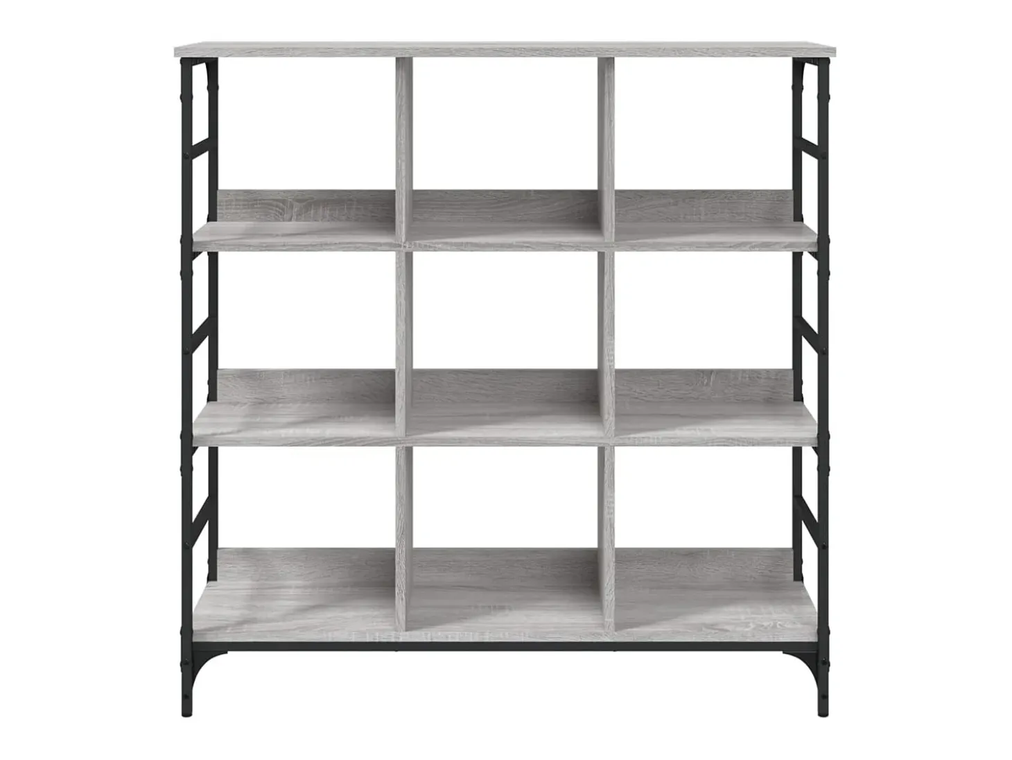 Aparador buffet cómoda armario unidad de almacenamiento organizador cocina salón salonsonoma 102 x 32 x 103,5 cm madera contrachapada gris 02_0036266