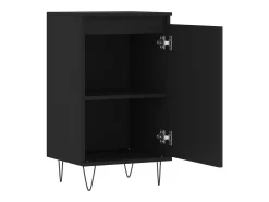 Aparador buffet cómoda armario mueble organizador cocina salón salón juego de 2 40 x 35 x 70 cm marrón madera contrachapada 02_0036903