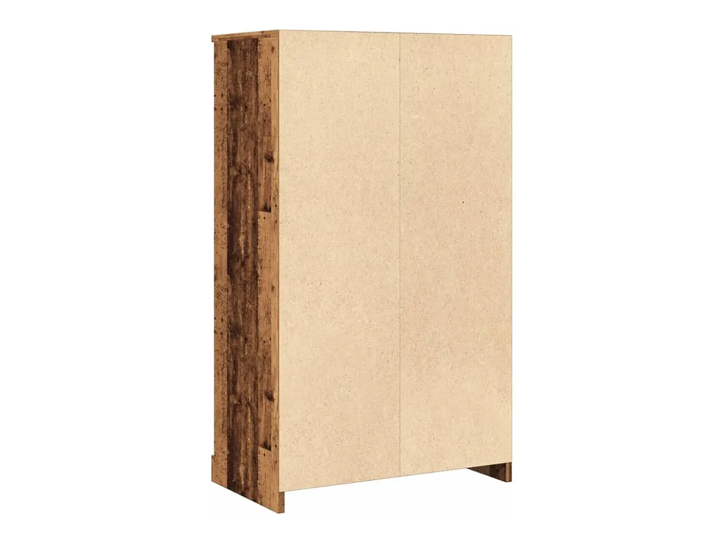 Aparador buffet cómoda armario mueble organizador cocina salón salón alto madera vieja 60 x 35,5 x 103,5 cm madera contrachapada marrón 02_0035655