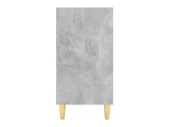 Aparador buffet cómoda armario unidad de almacenamiento organizador cocina salón salón 103,5 x 35 x 70 cm madera contrachapada gris 02_0031838
