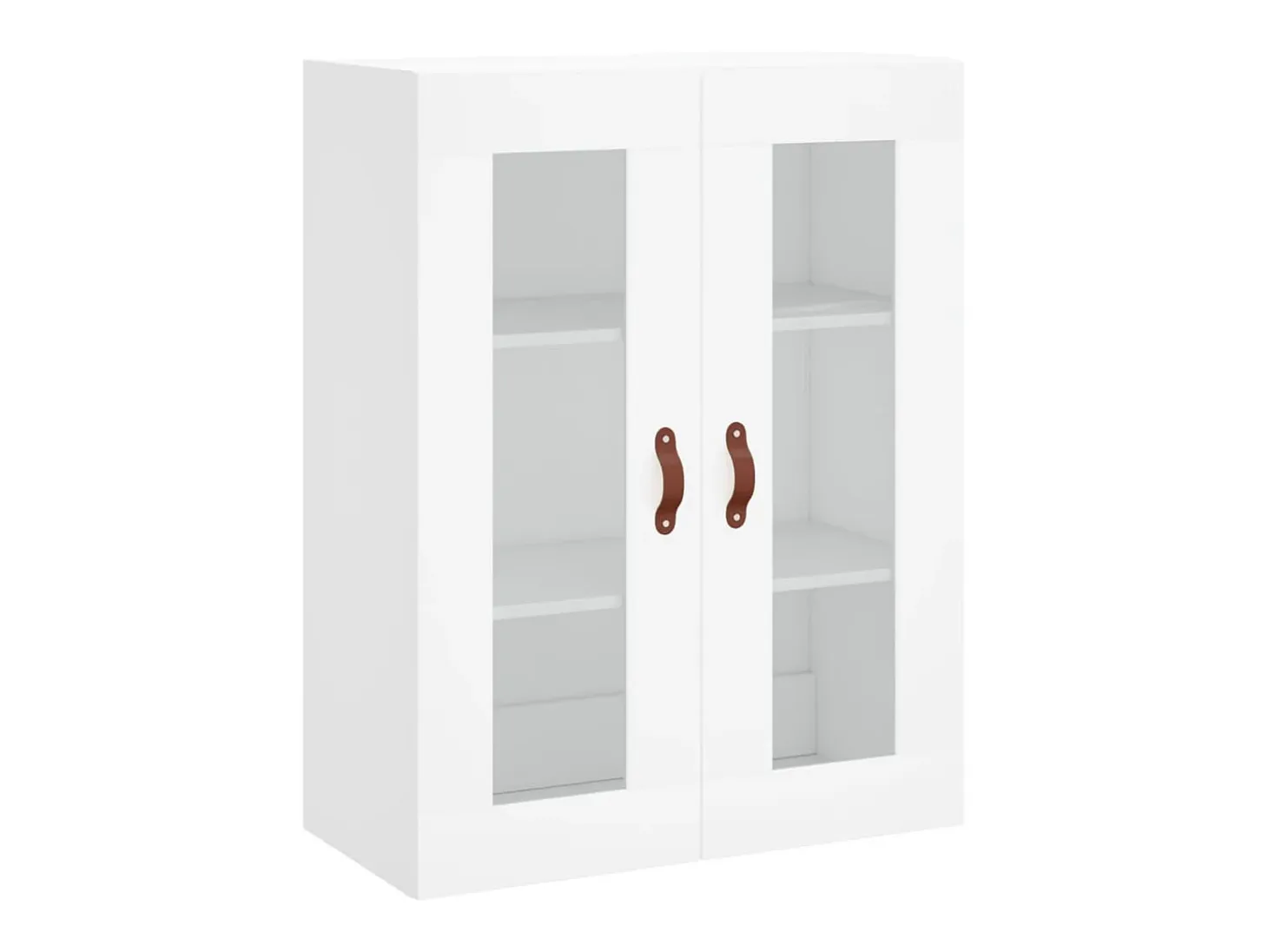 Aparador buffet cómoda armario mueble organizador cocina salón salón alto 69,5 x 34 x 180 cm madera contrachapada blanco 02_0032563
