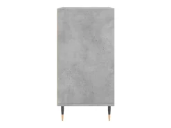 Aparador buffet cómoda armario unidad de almacenamiento organizador cocina salón salón 57 x 35 x 70 cm madera contrachapada gris 02_0031947