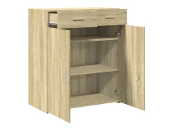 Aparador buffet cómoda armario unidad de almacenamiento organizador cocina salón salón Sonoma 80 x 42,5 x 93 cm madera contrachapada marrón 02_0031724
