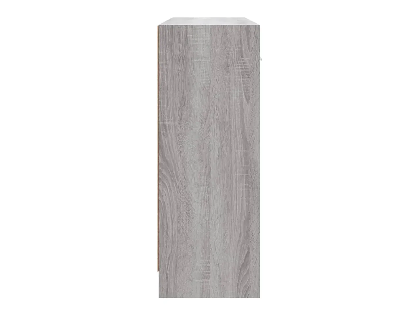 Aparador buffet cómoda armario unidad de almacenamiento organizador cocina salón salonsonoma 91 x 28 x 75 cm madera contrachapada gris 02_0036555