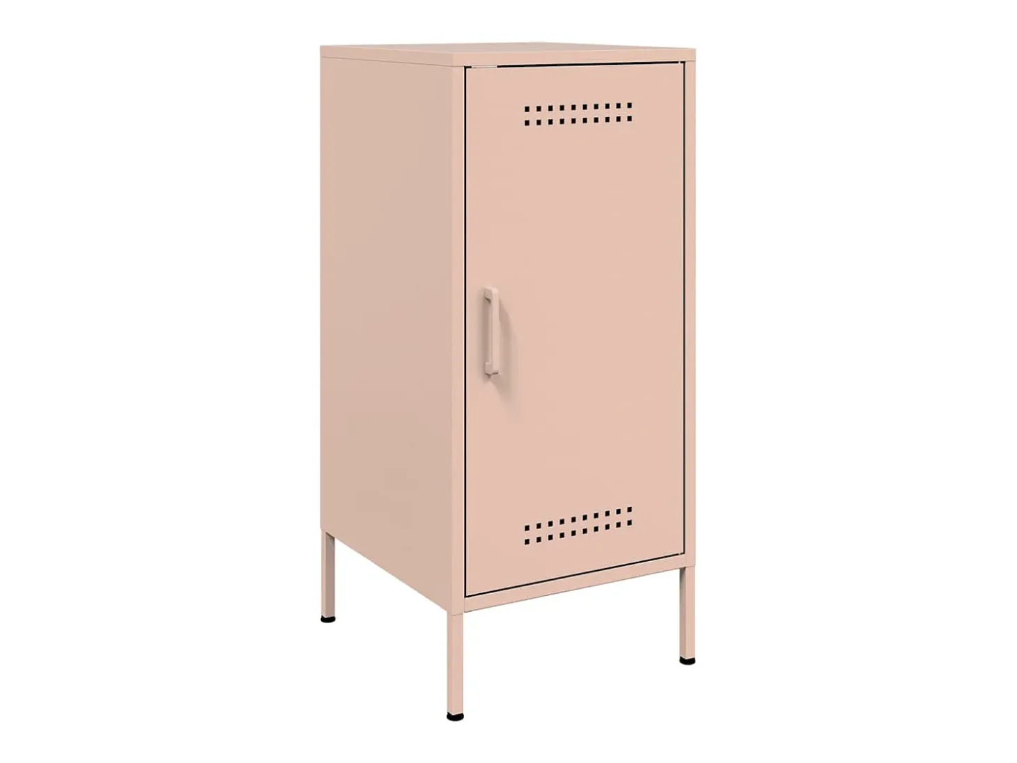 Aparador buffet cómoda armario mueble organizador cocina salón salón juego de 2 36 x 39 x 79 cm acero rosa 02_0036940