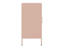 Aparador buffet cómoda armario mueble organizador cocina salón salón juego de 2 36 x 39 x 79 cm acero rosa 02_0036940