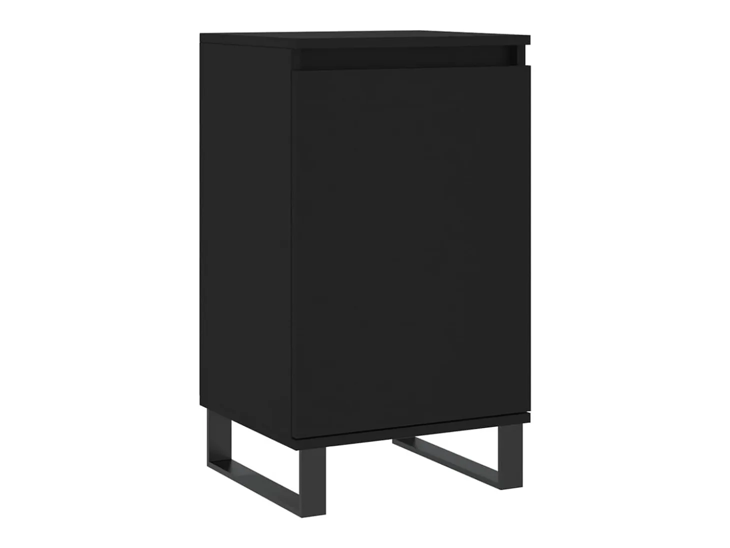 Aparador buffet cómoda armario unidad de almacenamiento organizador cocina salón salón juego de 2 40 x 35 x 70 cm marrón madera contrachapada 02_0036901