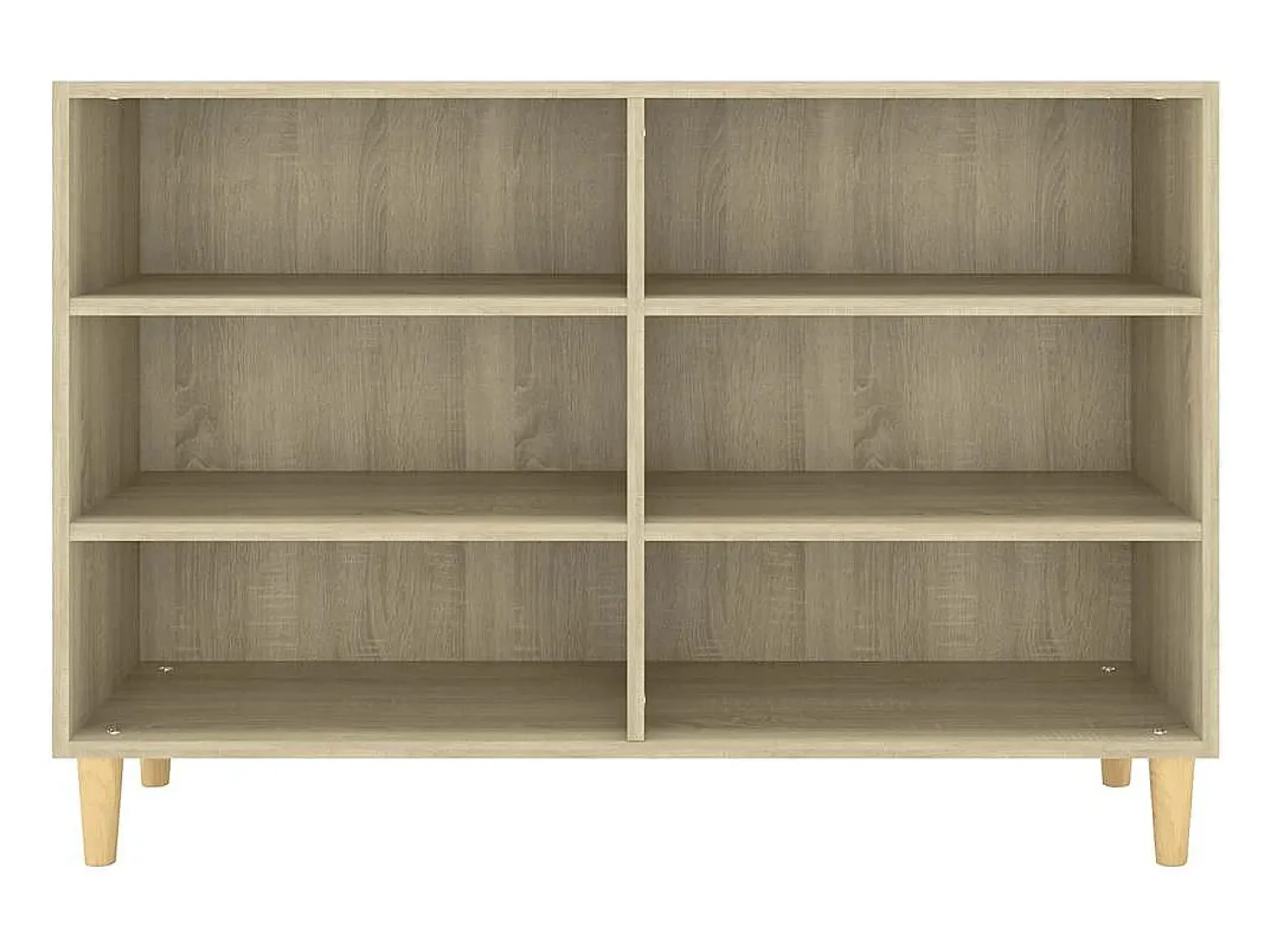 Aparador buffet cómoda armario unidad de almacenamiento organizador cocina salón salón Sonoma 103,5 x 35 x 70 cm madera contrachapada marrón 02_0031483