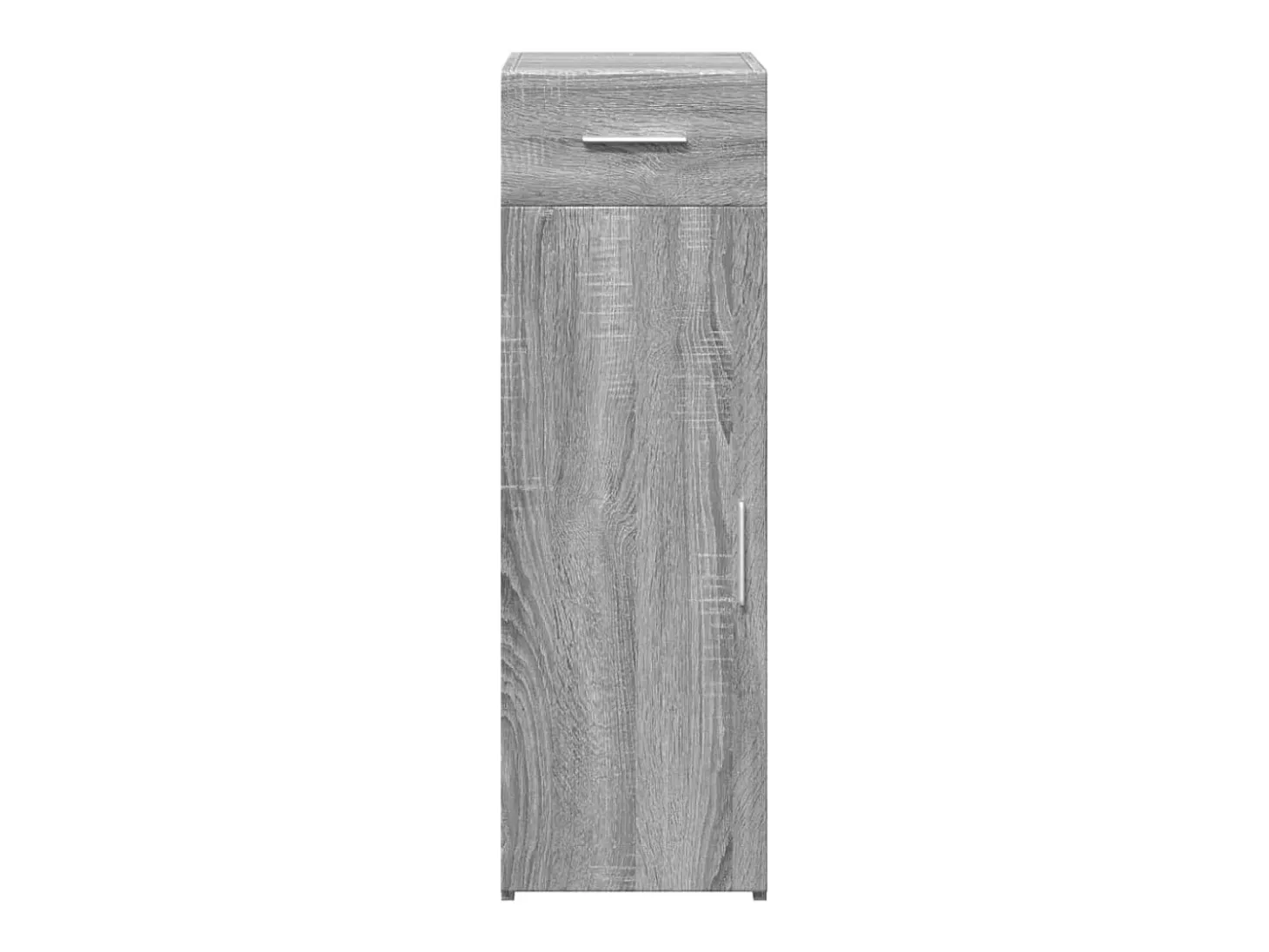 Aparador buffet cómoda armario unidad de almacenamiento organizador cocina salón salonsonoma 30 x 42,5 x 93 cm madera contrachapada gris 02_0036293