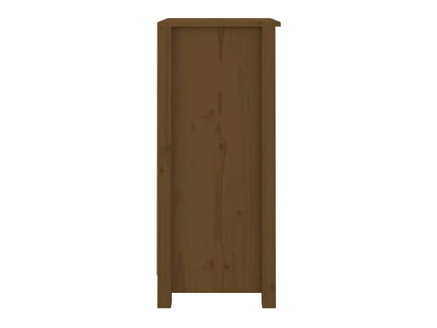 Aparador buffet cómoda armario mueble organizador cocina salón salón juego de 2 40 x 35 x 80 cm madera maciza de pino marrón 02_0036887