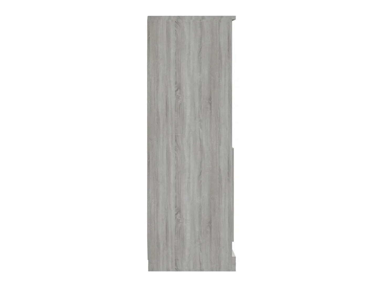 Aparador buffet cómoda armario mueble organizador cocina salón salón alto sonoma 36 x 35,5 x 103,5 cm madera contrachapada gris 02_0035353