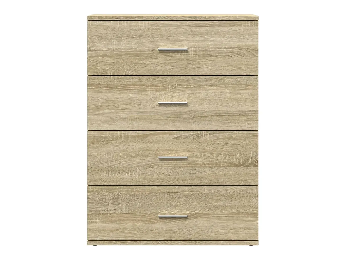 Aparador buffet cómoda armario unidad de almacenamiento organizador cocina salón salón juego de 2 sonoma 60 x 39 x 80 cm marrón madera contrachapada 02_0036822