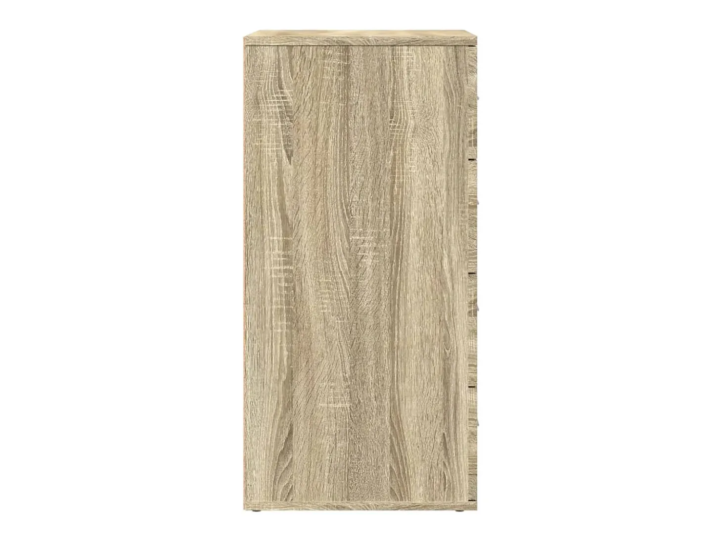 Aparador buffet cómoda armario unidad de almacenamiento organizador cocina salón salón juego de 2 sonoma 60 x 39 x 80 cm marrón madera contrachapada 02_0036822