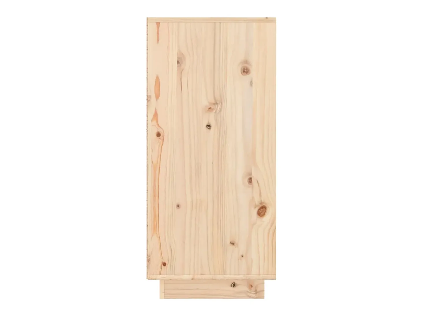 Aparador buffet cómoda armario mueble organizador cocina salón salón 110 x 34 x 75 cm madera maciza de pino marrón 02_0029515