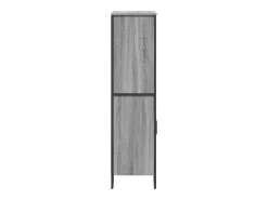 Aparador buffet cómoda armario mueble organizador cocina salón salón alto Sonoma 79,5 x 35,5 x 137,5 cm madera contrachapada gris 02_0035632