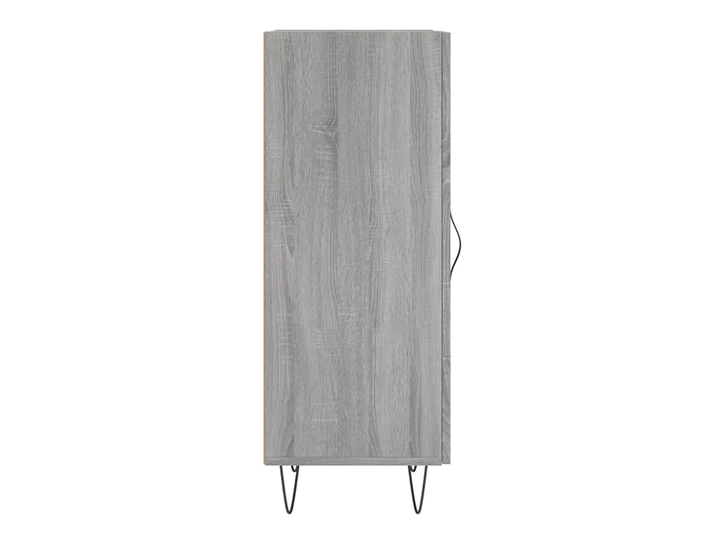 Aparador buffet cómoda armario unidad de almacenamiento organizador cocina salón salón Sonoma 34,5 x 34 x 90 cm madera contrachapada gris 02_0036341