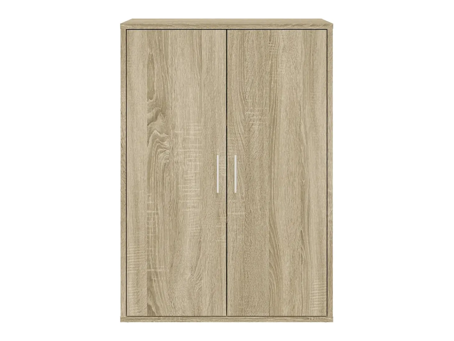 Aparador buffet cómoda armario mueble organizador cocina salón salón juego de 2 sonoma 60 x 31 x 84 cm madera contrachapada marrón 02_0036819