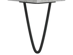Aparador buffet cómoda armario mueble organizador cocina salón salón alto 40 x 36 x 110 cm madera contrachapada gris 02_0034435