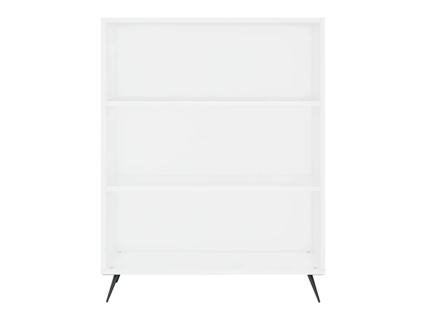Aparador buffet cómoda armario mueble organizador cocina salón salón alto 69,5 x 34 x 180 cm madera contrachapada blanco 02_0032635