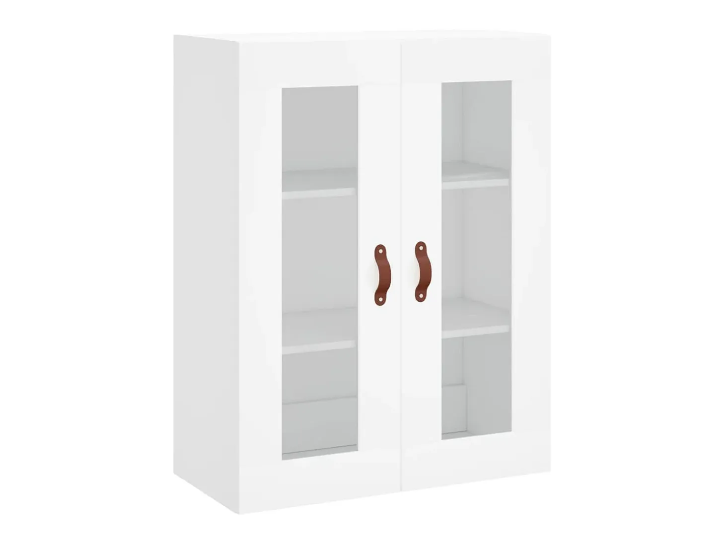 Aparador buffet cómoda armario mueble organizador cocina salón salón alto 69,5 x 34 x 180 cm madera contrachapada blanco 02_0032635