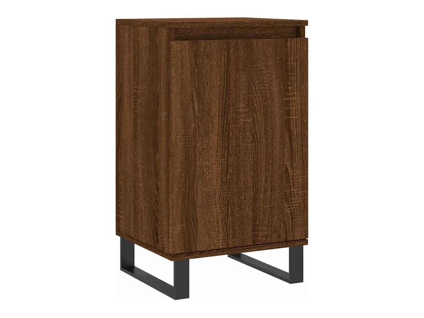 Aparador buffet cómoda armario mueble organizador cocina salón salón juego de 2 40 x 35 x 70 cm marrón madera contrachapada 02_0036767