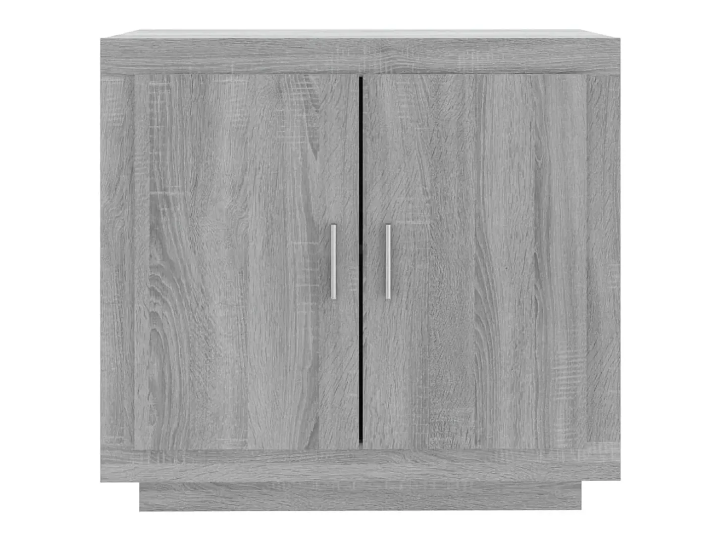 Aparador buffet cómoda armario unidad de almacenamiento organizador cocina salón salonsonoma 80 x 40 x 75 cm madera contrachapada gris 02_0036539