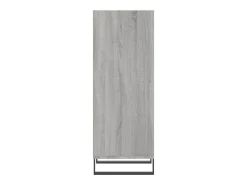 Aparador buffet cómoda armario unidad de almacenamiento organizador cocina salón salonsonoma 34,5 x 32,5 x 90 cm madera contrachapada gris 02_0036298