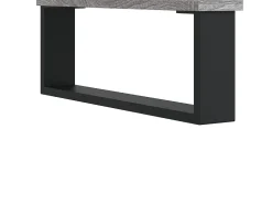 Aparador buffet cómoda armario unidad de almacenamiento organizador cocina salón salonsonoma 34,5 x 32,5 x 90 cm madera contrachapada gris 02_0036298