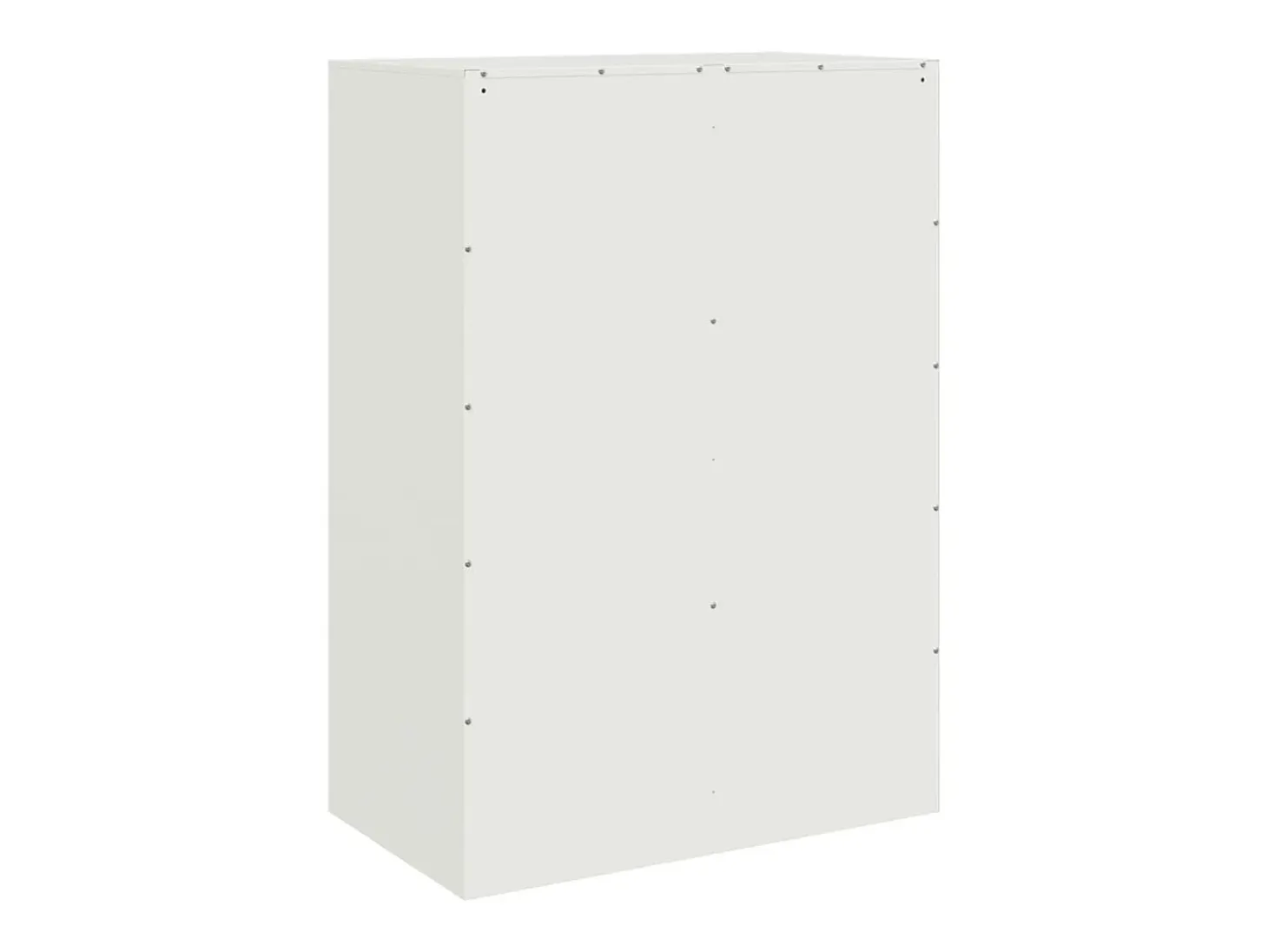 Aparador buffet cómoda armario mueble organizador cocina salón salón alto 67 x 39 x 95 cm acero blanco 02_0032477