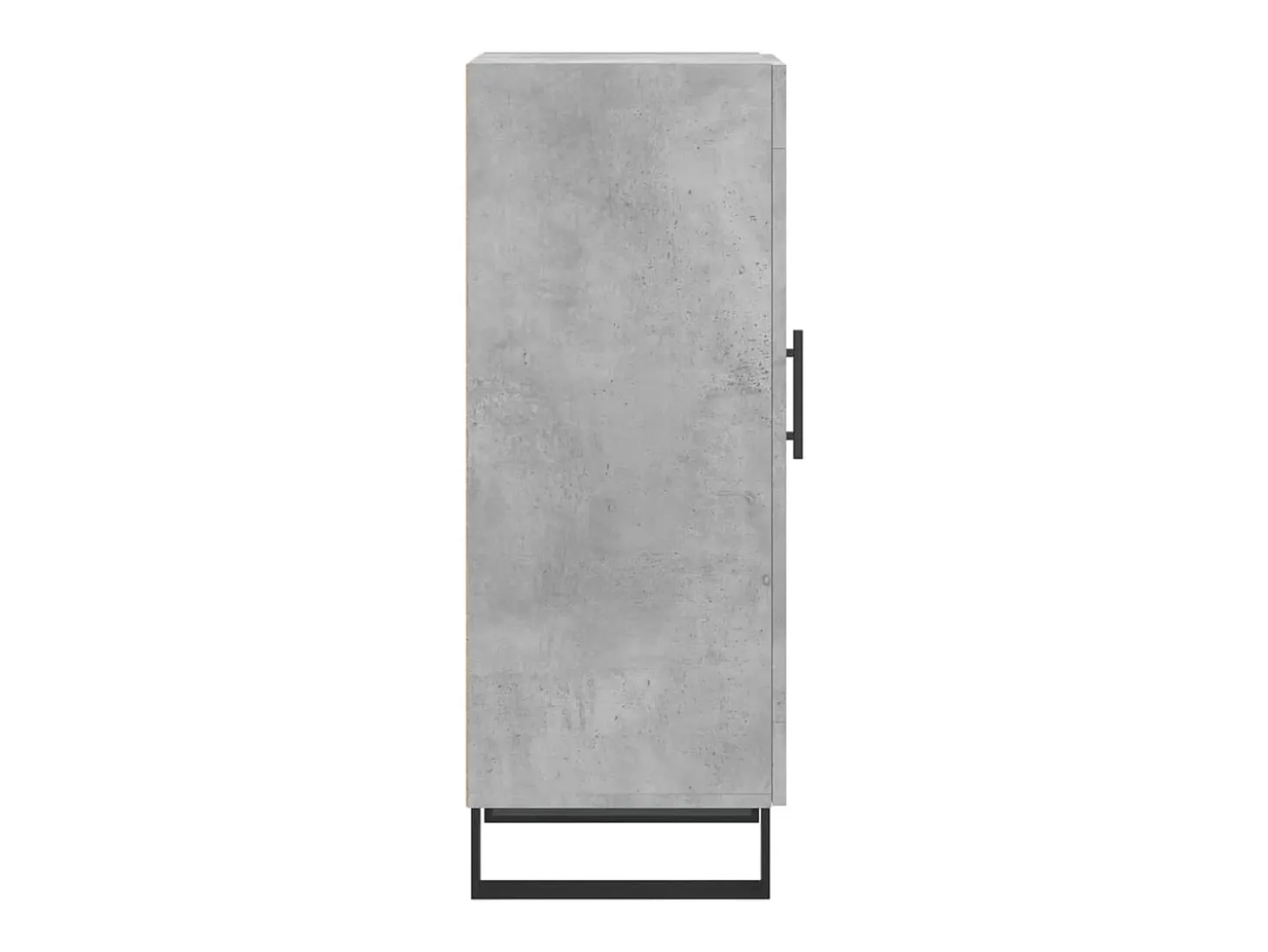 Aparador buffet cómoda armario mueble organizador cocina salón salón 34,5 x 34 x 90 cm madera contrachapada gris 02_0031903