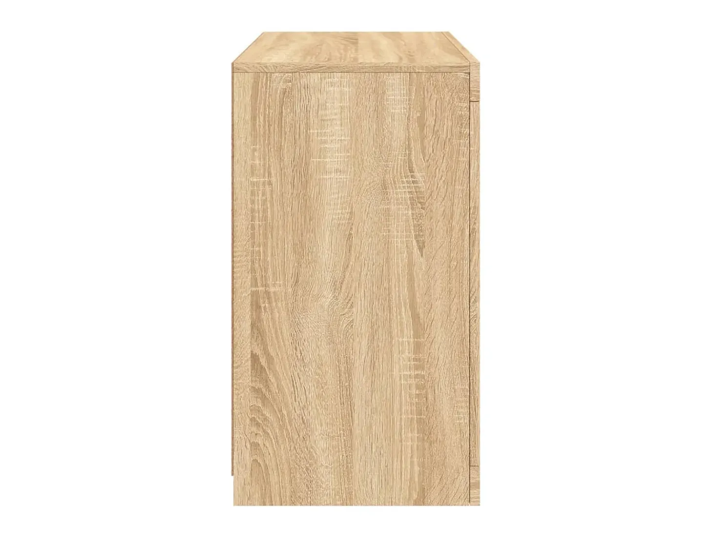 Aparador buffet cómoda armario mueble organizador cocina salón salón con luces LED sonoma 60,5 x 37 x 67 cm marrón 02_0029966