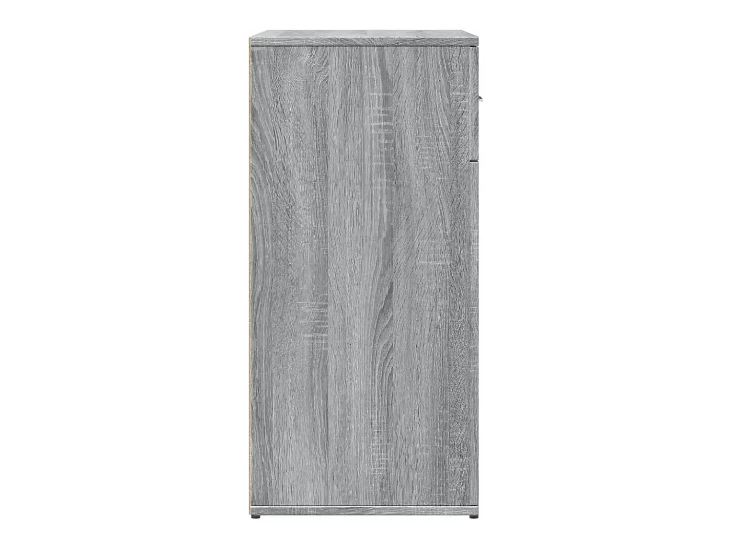 Aparador buffet cómoda armario unidad de almacenamiento organizador cocina salón salón Sonoma 79 x 38 x 80 cm madera contrachapada gris 02_0036526