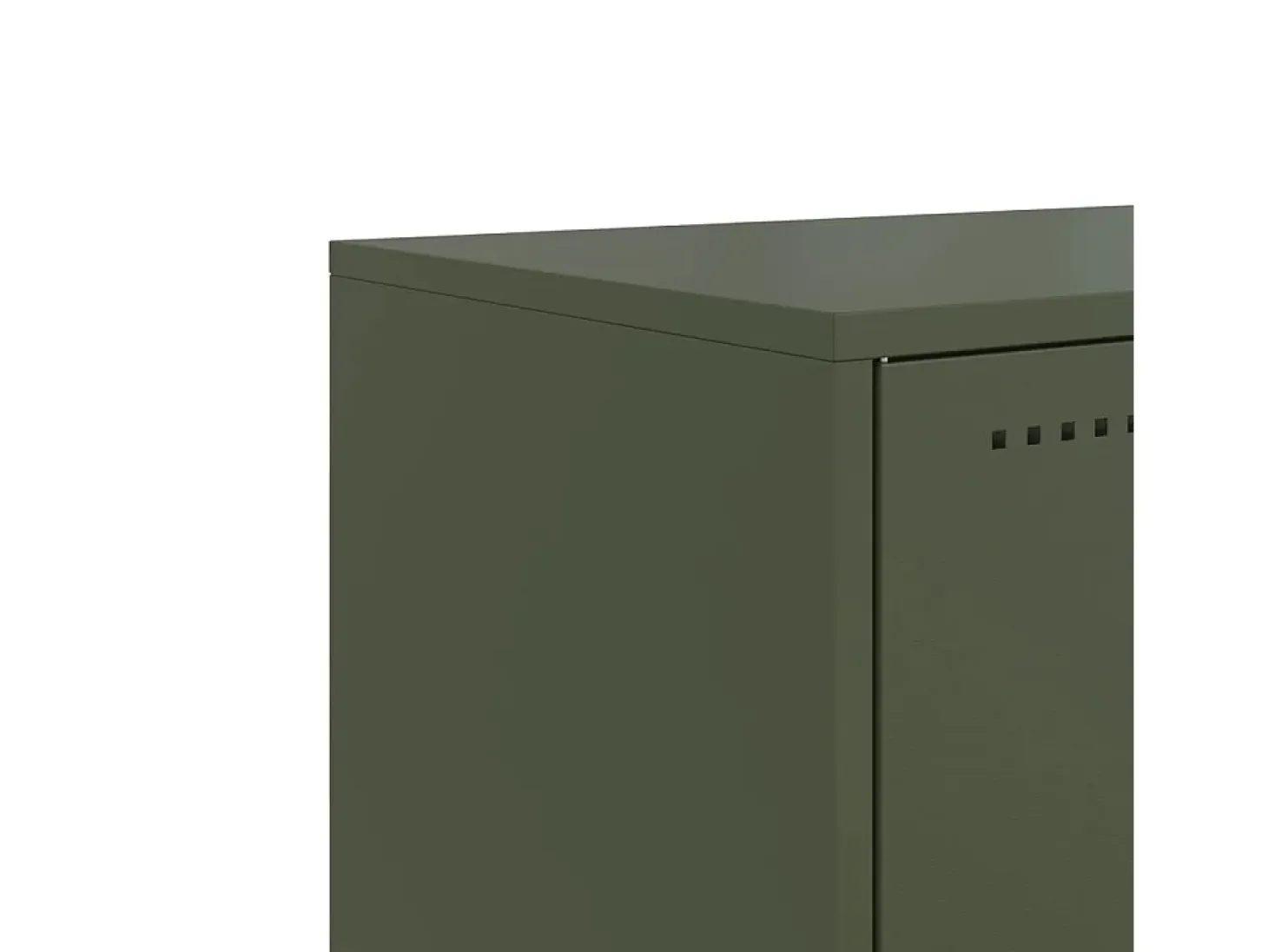 Aparador buffet cómoda armario mueble organizador cocina salón salón alto 36 x 39 x 107 cm acero blanco 02_0032438