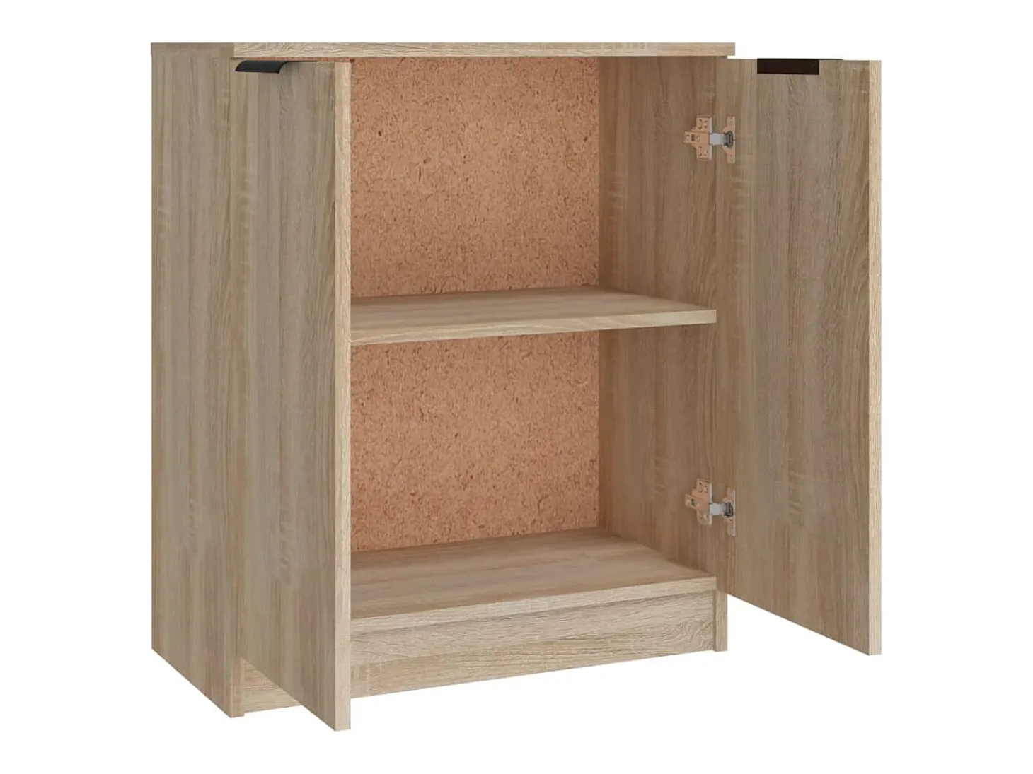 Aparador buffet cómoda gabinete unidad de almacenamiento organizador cocina sala de estar sala de estar 3 piezas madera contrachapada sonoma marrón 02_0037110