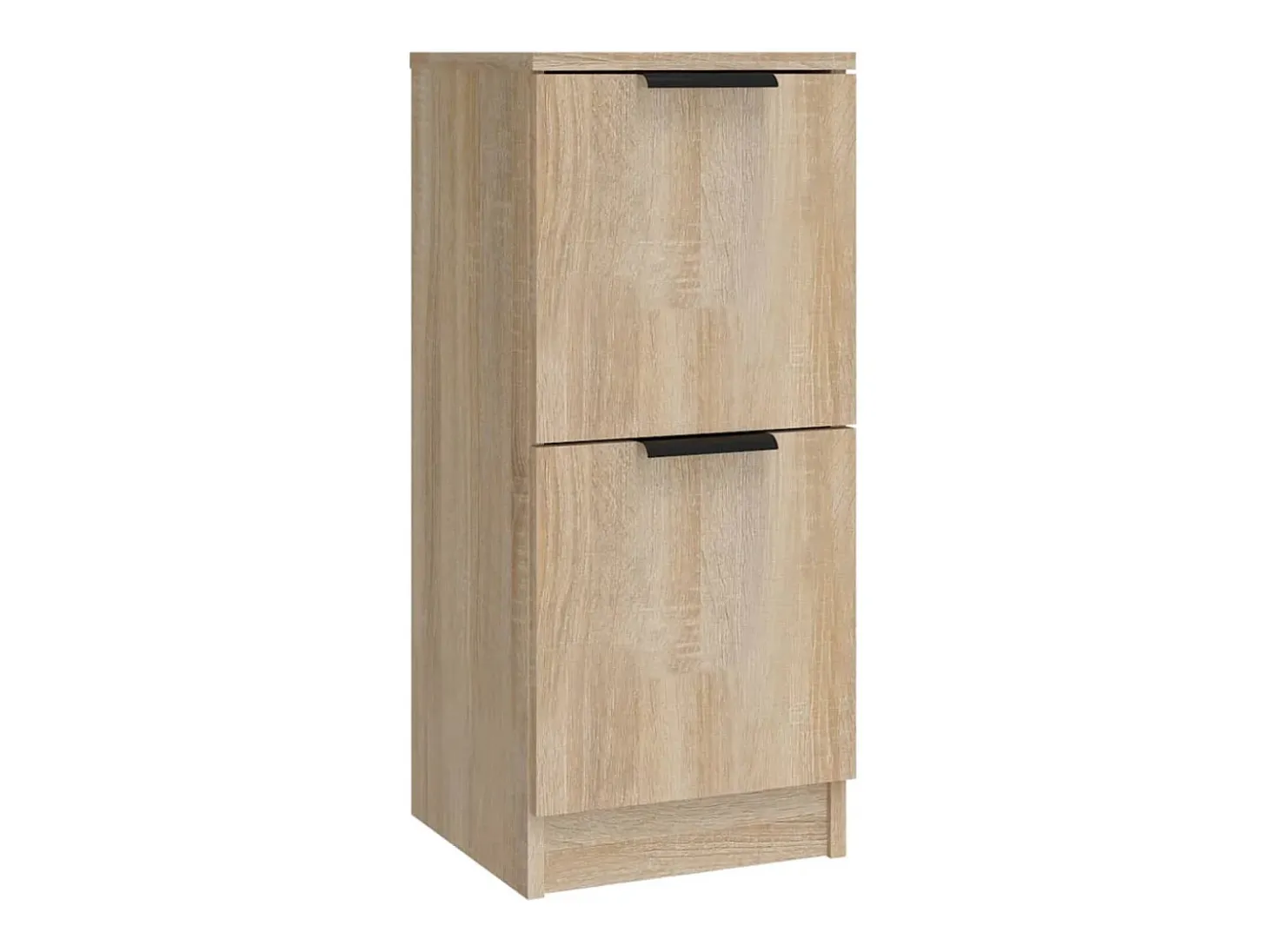Aparador buffet cómoda gabinete unidad de almacenamiento organizador cocina sala de estar sala de estar 3 piezas madera contrachapada sonoma marrón 02_0037110