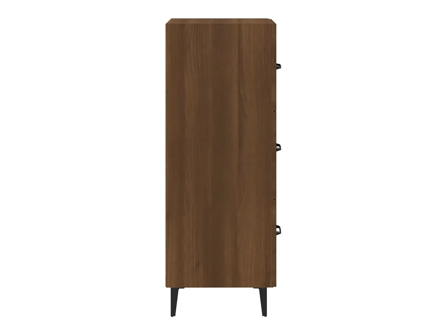 Aparador buffet cómoda mueble almacenaje organizador cocina salón salón 34,5 x 34 x 90 cm madera contrachapada marrón 02_0031204