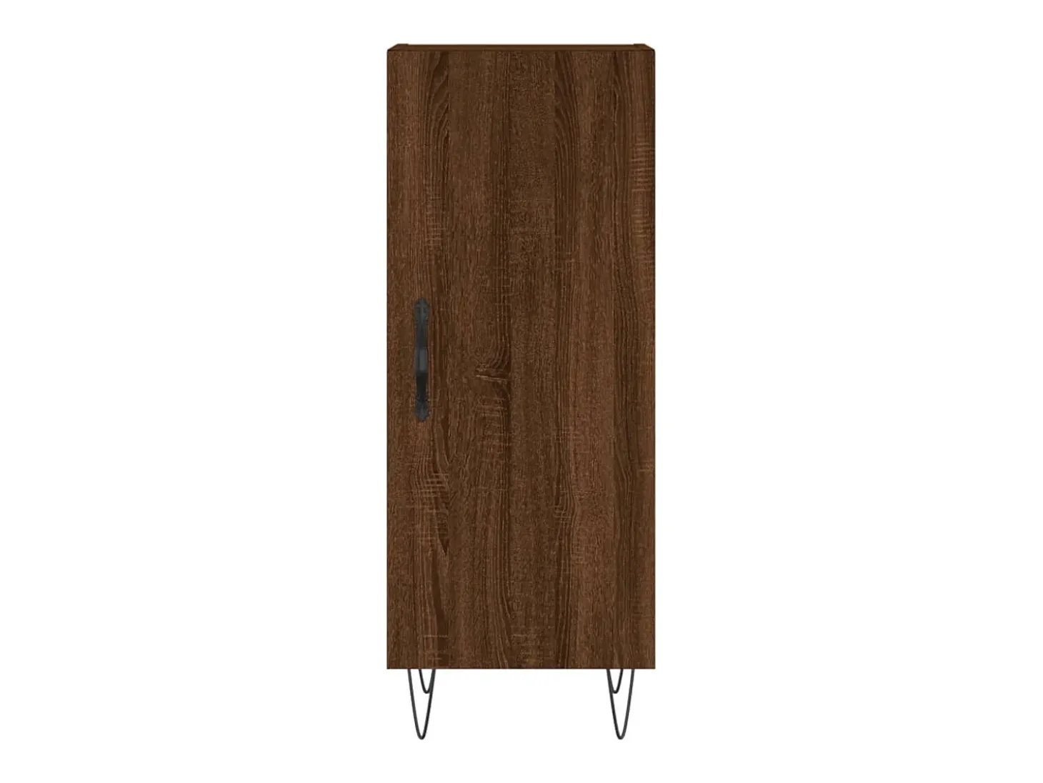 Aparador buffet cómoda mueble mueble de almacenaje organizador cocina salón salón 34,5 x 34 x 90 cm madera contrachapada marrón 02_0031228