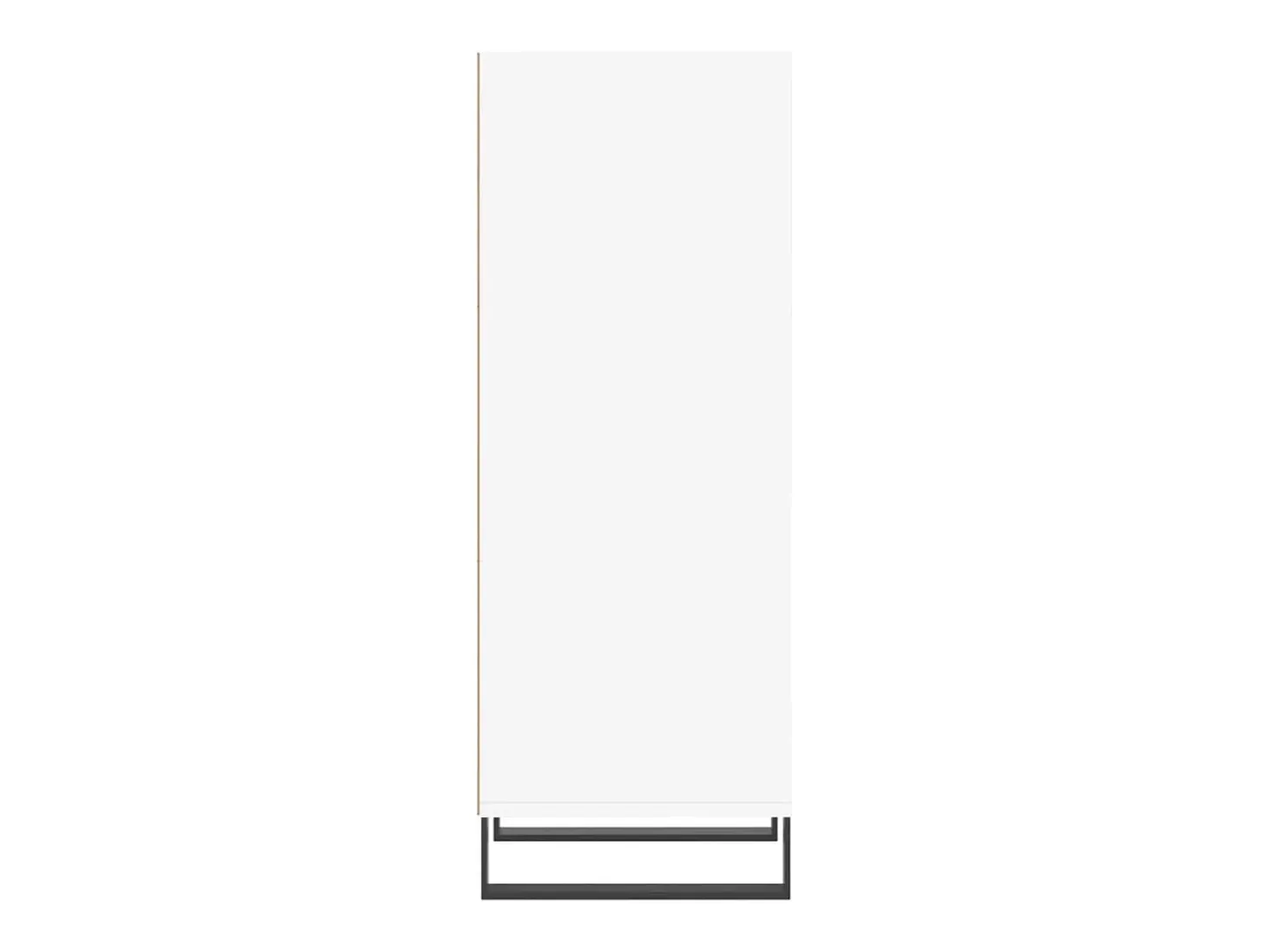 Aparador buffet cómoda mueble mueble de almacenaje organizador cocina salón salón 34,5 x 32,5 x 90 cm madera contrachapada blanco 02_0030232